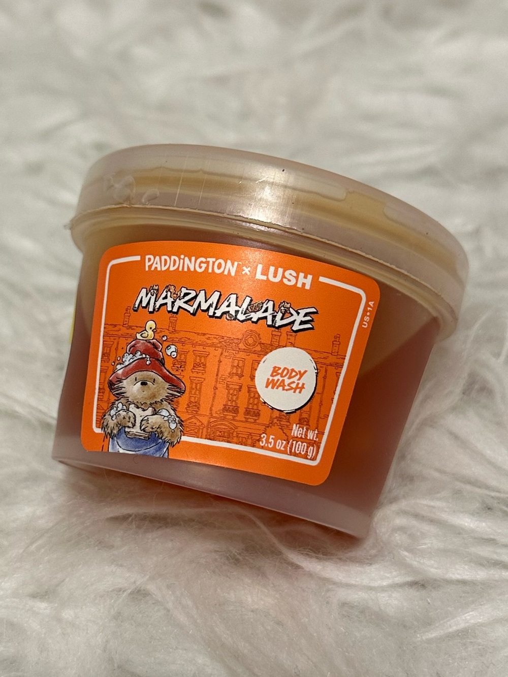Lush x Paddington marmalade body wash